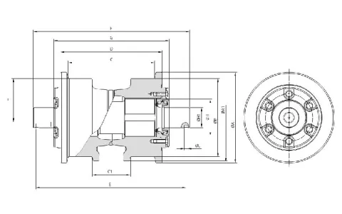 Rolete superior para bulldozer Caterpillar D9T