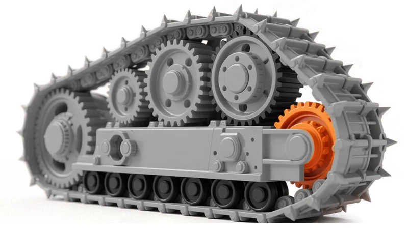 Roda guia Komatsu